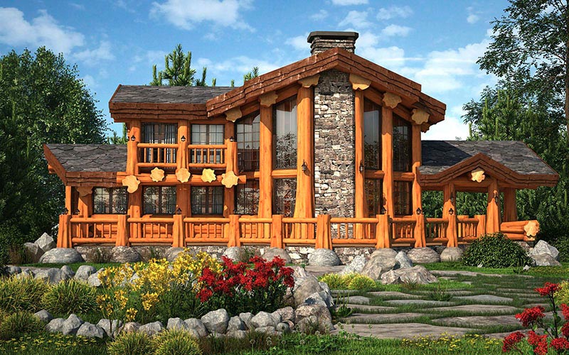 Лучший проект под ключ, Строительство домов из бруса в Павлово-Посадском районе.