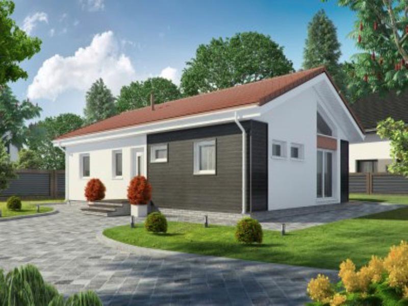 Строительство загородного дома под ключ в Красноярске.