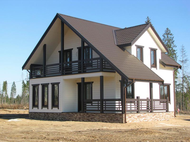 Строительство домов под ключ проекты.