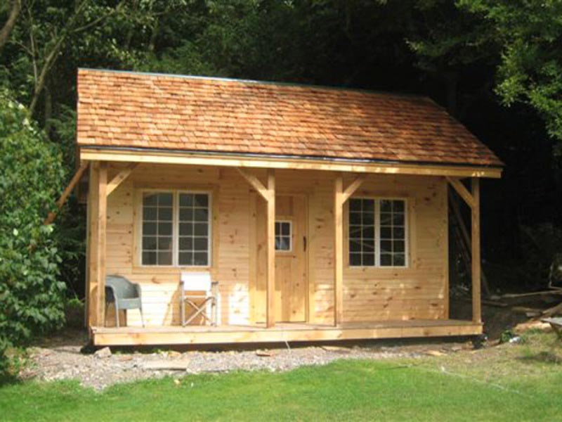 Производство современных деревянных домов.